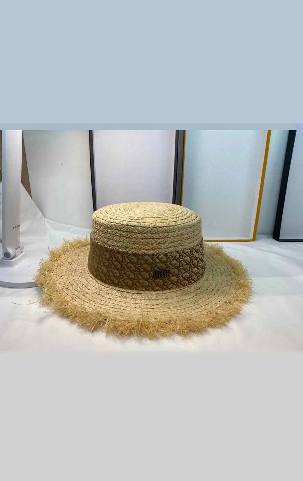 Summer Straw Hat Big Wide-D-HT-05