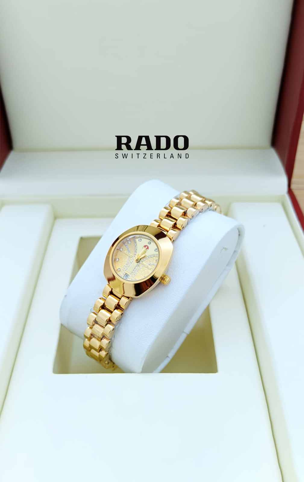 New Golden Gold Rado Watch-R-RW-10