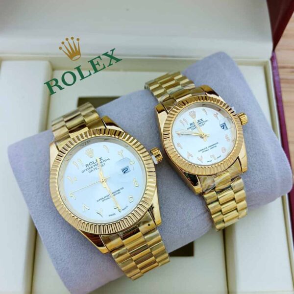 Rolex Analog Couple Watch-R-W-19